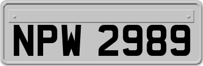 NPW2989