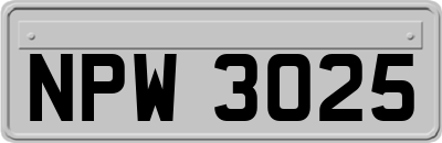 NPW3025