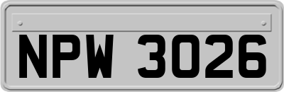 NPW3026