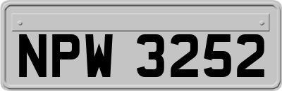 NPW3252