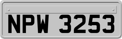 NPW3253