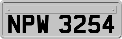 NPW3254