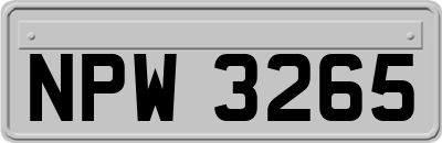 NPW3265