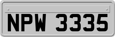 NPW3335