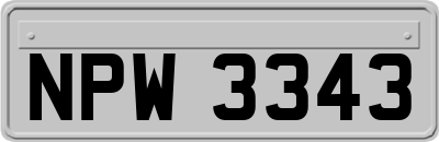 NPW3343