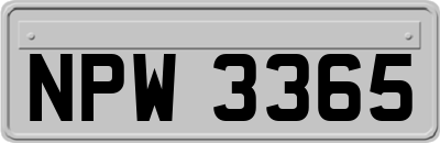 NPW3365