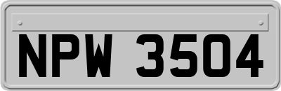 NPW3504