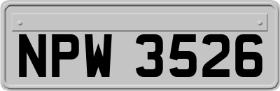 NPW3526