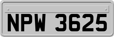 NPW3625