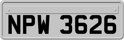 NPW3626