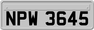 NPW3645
