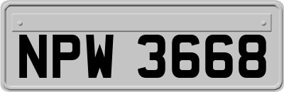 NPW3668