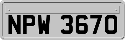 NPW3670