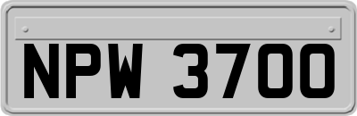 NPW3700
