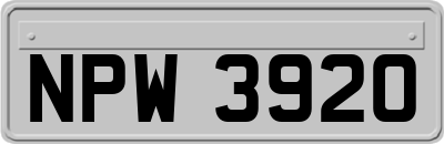 NPW3920