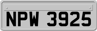NPW3925