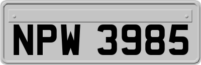 NPW3985
