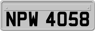 NPW4058