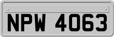 NPW4063