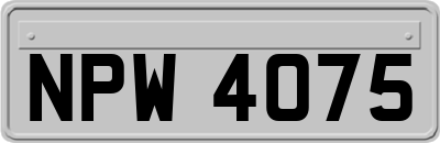 NPW4075
