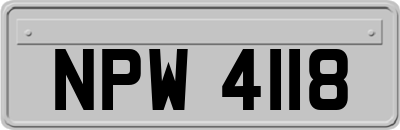NPW4118