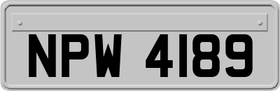 NPW4189