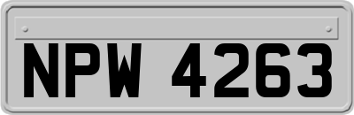 NPW4263