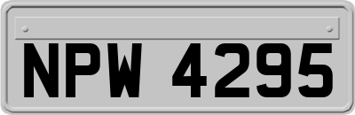 NPW4295