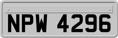 NPW4296