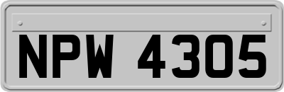 NPW4305