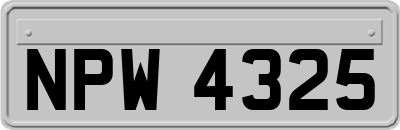 NPW4325