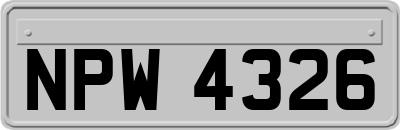 NPW4326