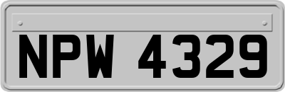 NPW4329