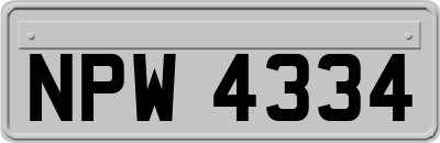 NPW4334
