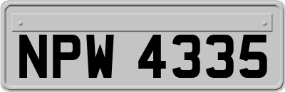 NPW4335