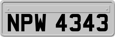 NPW4343