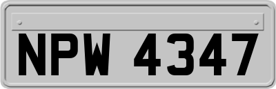 NPW4347