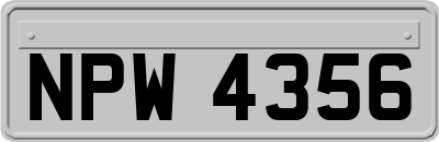 NPW4356