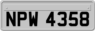 NPW4358