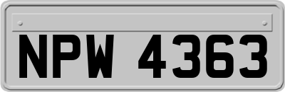NPW4363