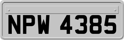 NPW4385