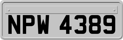 NPW4389