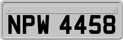 NPW4458