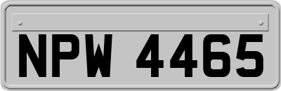 NPW4465