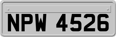NPW4526
