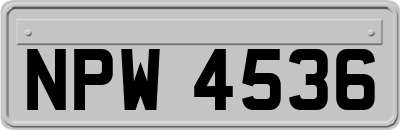 NPW4536