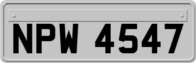 NPW4547