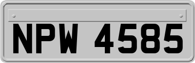 NPW4585