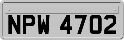 NPW4702