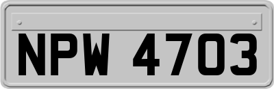 NPW4703
